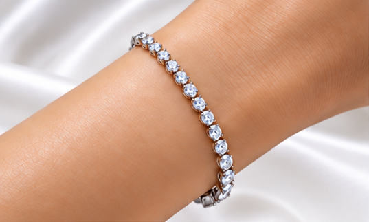 Classic Tennis Bracelet (2.6 carats) - 2.25mm Round Diamonds