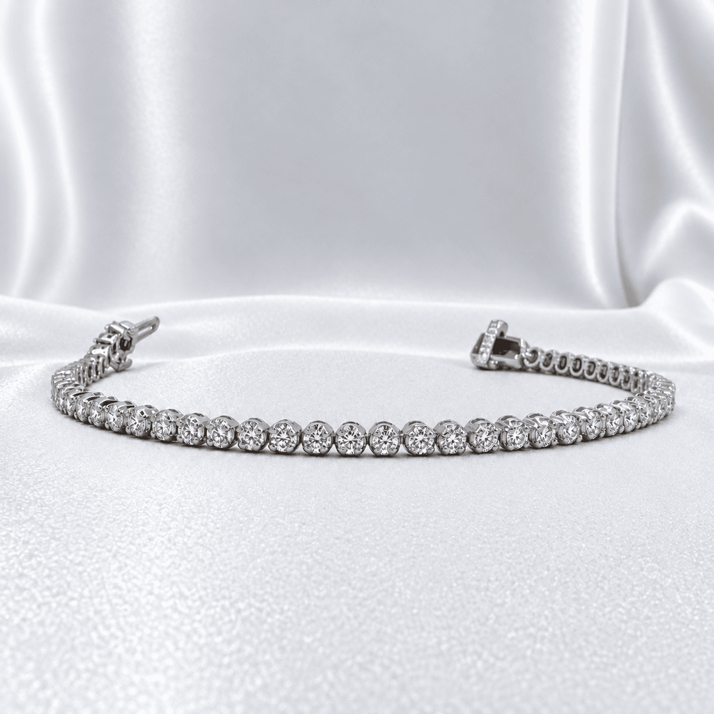 Classic Tennis Bracelet (1.9 carats) - 2.25mm Round Diamonds