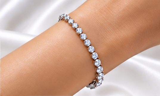 Classic Tennis Bracelet (2.1 carats) - 2.25mm Round Diamonds