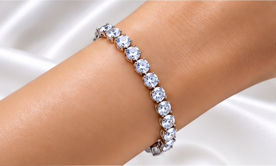Classic Tennis Bracelet (3 carats) - 2.25mm Round Diamonds