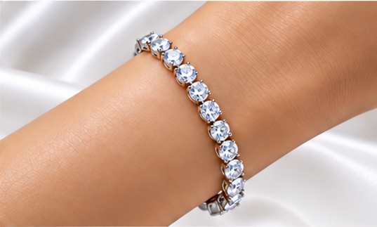 Classic Tennis Bracelet (2.6 carats) - 2.25mm Round Diamonds