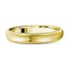 Milgrain Comfort Fit Ladies' Band (4 mm) 14kt Yellow