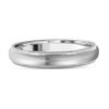 Milgrain Comfort Fit Ladies' Band (4 mm) 14kt White