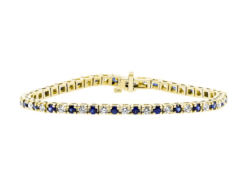Beautiful Gemstone Tennis Bracelet