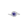 Royal Tanzanite Ring (1.29 carats total)