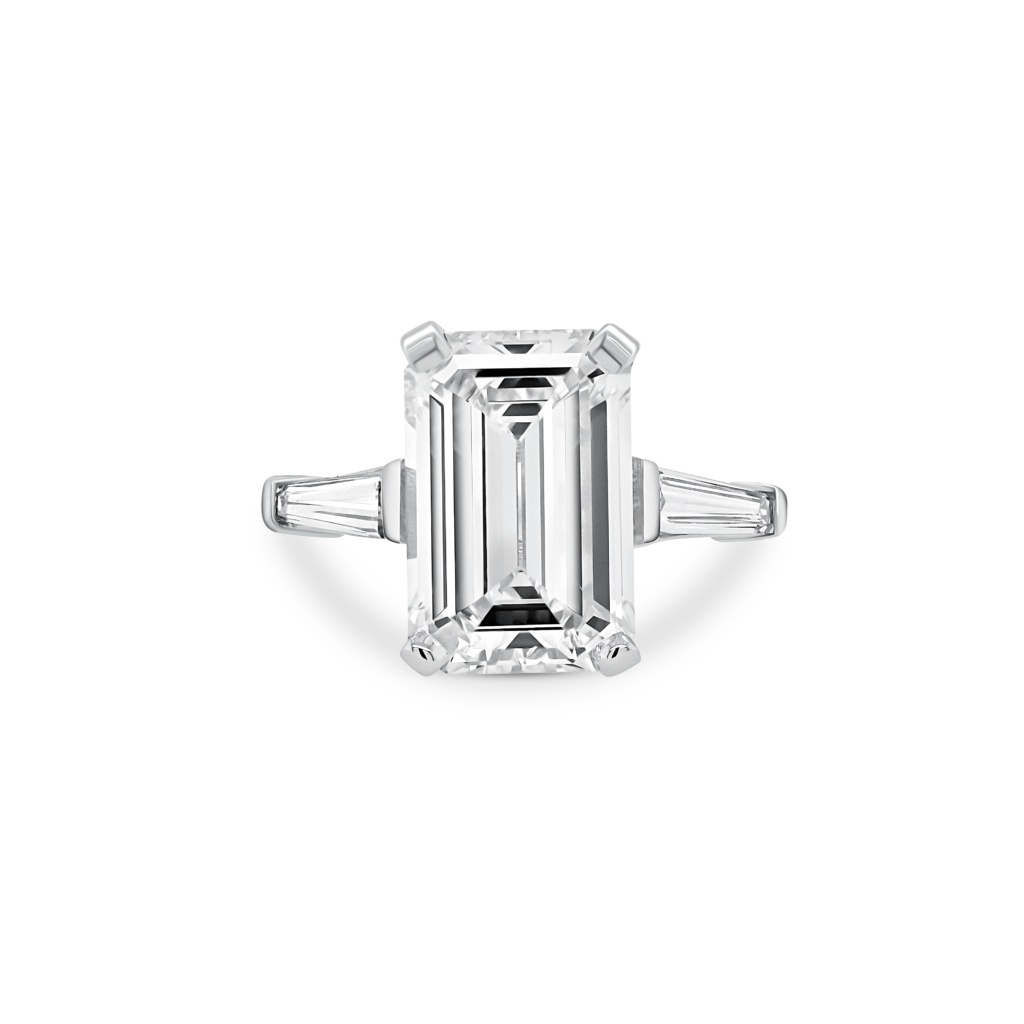 Emerald-Cut Engagement ring Example
