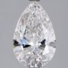 2.58 carat IGI Graded Lab-Grown Pear Diamond