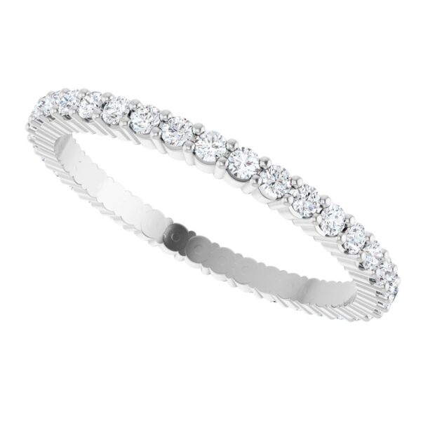 Classic Shared-Prong Eternity Ring (0.51 - 0.56 carats)