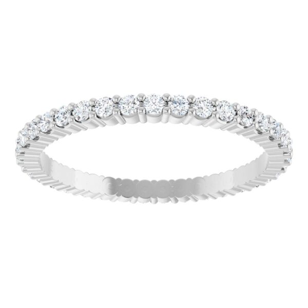Classic Shared-Prong Eternity Ring (0.51 - 0.56 carats)