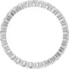 Classic Shared-Prong Eternity Ring (0.52 - 0.58 carats)