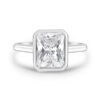 Bezel-set Solitaire