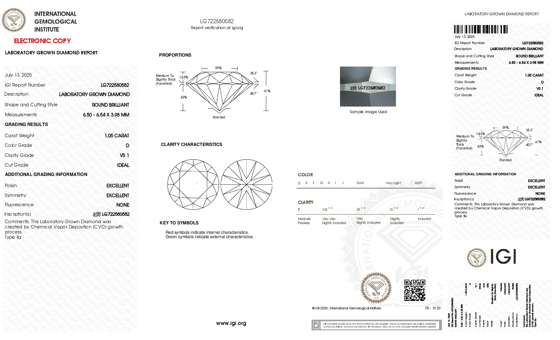 2.01 carats total Diamond Studs - Image 5