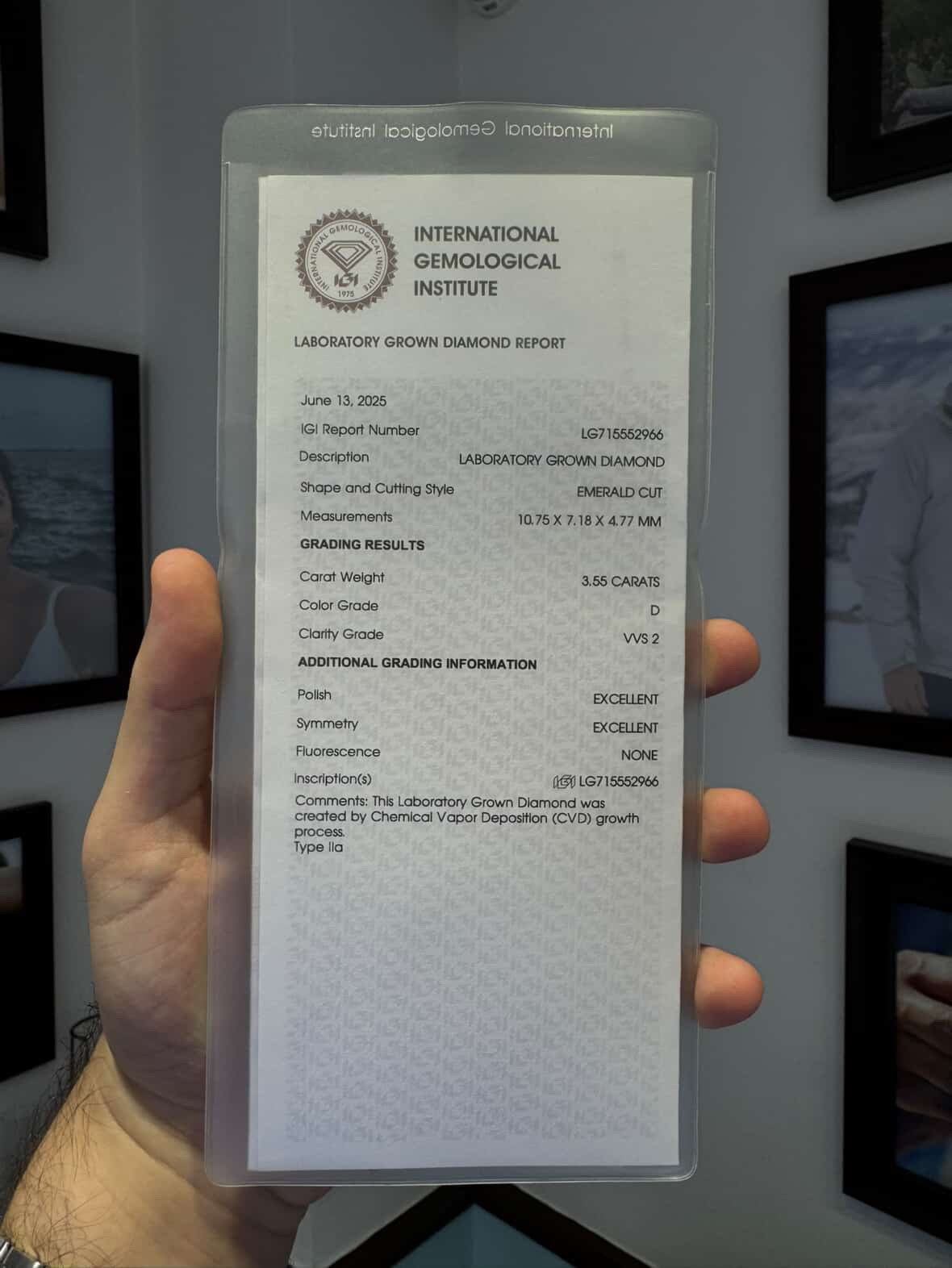 Michael M.’s Engagement Ring - Image 4