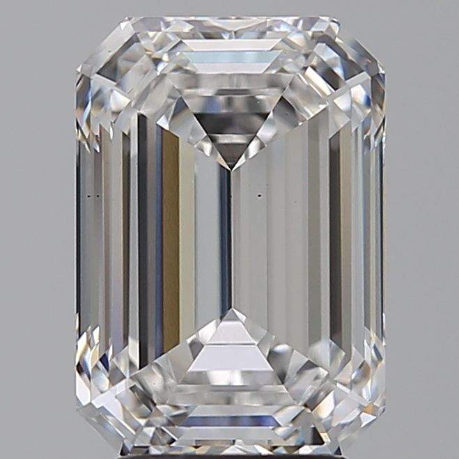 4.10 carat IGI graded "VS1" Clarity Emerald-cut Diamond