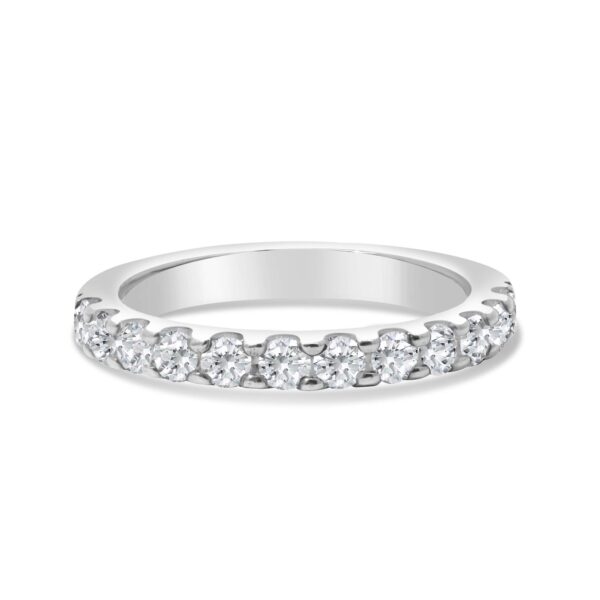 Classic Accented Wedding Ring (Halfway 2.5MM)