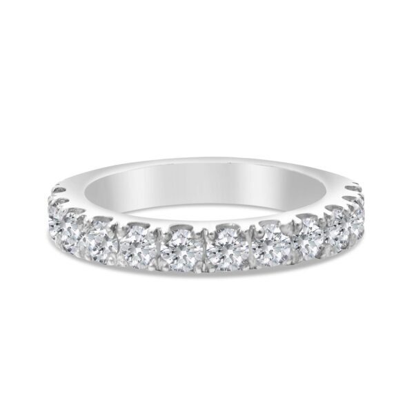 Classic Accented Wedding Ring (Halfway 3MM)