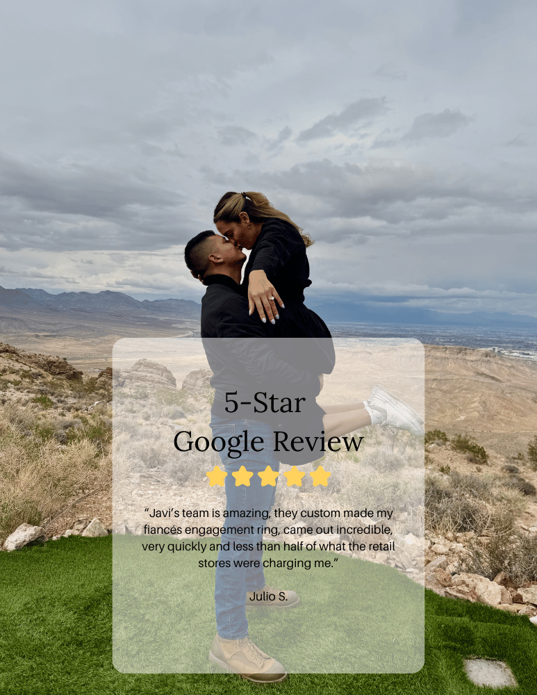 google review from engagement ring client