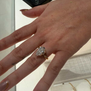 Vanessa D.’s Pear-shape Ring
